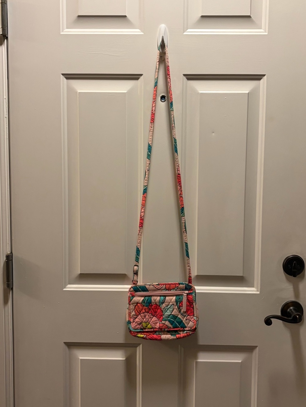 Vera Bradley Floral Quilted Crossbody Bag
